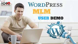 WP MLM Software User Demo [upl. by Ellenrad]