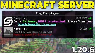 How To Make a Minecraft 1206 Server [upl. by Lona]