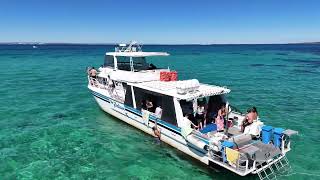 Carnac Island Boat party Pelican charters [upl. by Immot379]