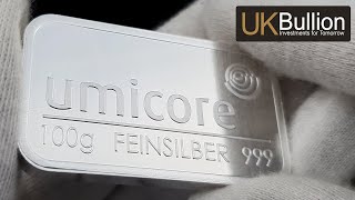 100g Umicore Silver Bar I Buy Now [upl. by Renner477]