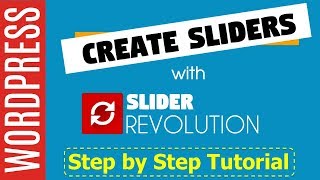 How to Use the Revolution Slider Plugin on Wordpress 2019  FULL TUTORIAL [upl. by Akila]