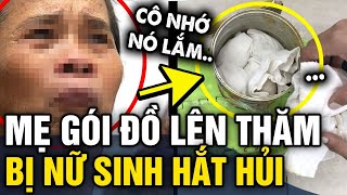 Rớt nước mắt cảnh người mẹ ĐEM GẠO TRỨNG lên thăm con nhưng lại phải LẦM LŨI RA VỀ  Tin 3 Phút [upl. by Lledner798]