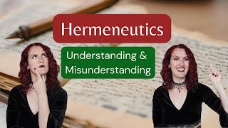 Hermeneutics Understanding and Misunderstanding after Schleiermacher  Literary Theory Series Ep 2 [upl. by Fiden848]