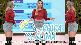 El clima de hoy con Marisol Dovala 😍  La chica del clima TVP [upl. by Anhpad633]