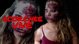 Écorchée vive  Maquillage Halloween [upl. by Diet]