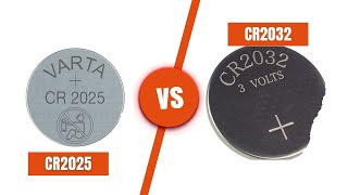 CR2025 vs CR2032 Batteries What are the Differences [upl. by Stout]