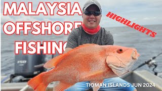 Malaysia Offshore  Rompin Tioman Fishing [upl. by Larsen668]