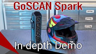 Creaform GoSCAN Spark 3D Scanner  InDepth Demonstration [upl. by Atlas941]