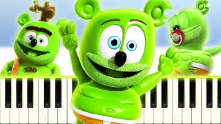 🎵 7 GUMMY BEAR SONGS ON PIANO [upl. by Lehcor]