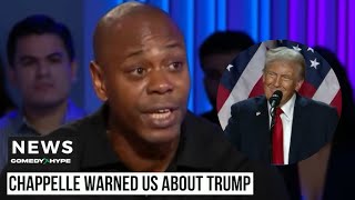 Dave Chappelle Warned Us Trump Would Win Over Kamala In Election Skit quotI Know The Whitesquot  CH News [upl. by Dworman]