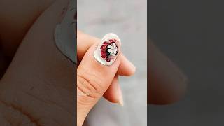 Easy nail art design💅shortvideonailartyoutubeshorts [upl. by Enileve716]