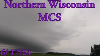 61724 Northern Wisconsin MCS [upl. by Annol]