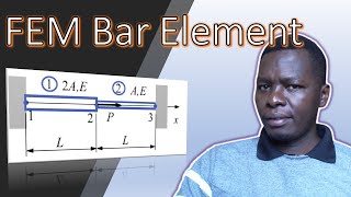 3 Finite Element equation for a bar elementMatrix Analysis of Structures [upl. by Ebarta288]