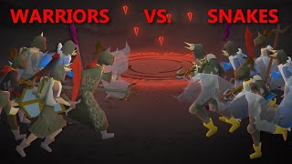 SOLOMISSION SNAKES VS THE ODABLOCK WARRIORS DEADMAN ALLSTARS [upl. by Rider]