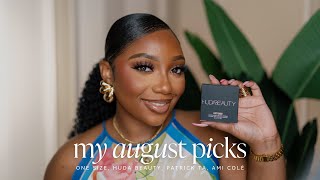 August Makeup Picks One Size Huda Beauty Haus Labs Patrick Ta Ami Colé  Tamara Renaye [upl. by Iaw578]