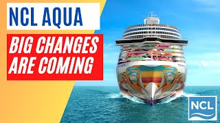 What you NEED TO KNOW about Norwegian’s NEWEST SHIP NCL Aqua [upl. by Raclima]