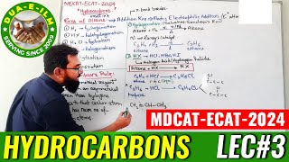 MDCATECAT2024  Chemistry  Hydrocarbons  Lecture3 [upl. by Sander]