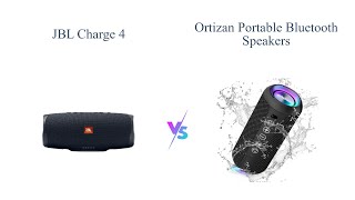 JBL Charge 4 vs Ortizan Portable Speakers Ultimate Sound Battle 🎶🔊 [upl. by Iegres722]