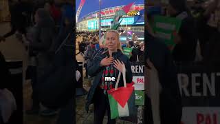 Fan KICKED OUT of England Match Over Palestine Flag on Bag [upl. by Nitz]