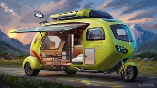 quotTricycle RV Camper 2025 Compact Adventure Redefinedquot [upl. by Joanie]