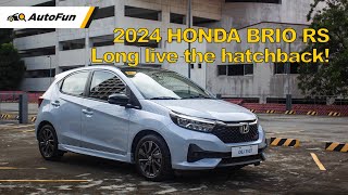 2024 HONDA BRIO RS The quotHotquot hatch [upl. by Balcke]