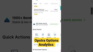 Opstra Option Analytics Backtesting Tool Option Trading Nifty [upl. by Iad]