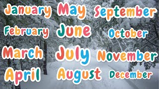 Calendar Fun Learning the Months of the Year with Kids Storybook Cottage [upl. by Lyrrad]