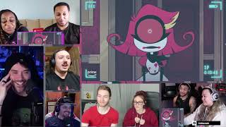 Hazbin Hotel Season 1 Episode 1 quotOverturequot REACTION MASHUP [upl. by Arty]