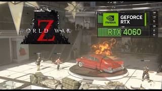 World War Z Benchmark  RTX 4060 [upl. by Trofmoc836]