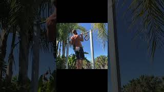 Adjust Volume As Needed bodyweightworkout homeworkout calisthenics fitnessjourney pullups [upl. by Ihsoyim96]