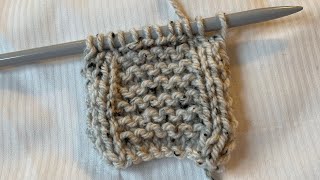 How to knit the edge [upl. by Anovahs]