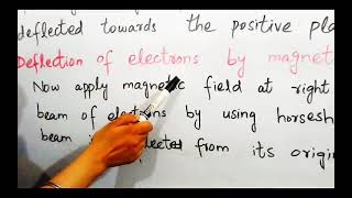 Lecture 3Class 10th PhysicsCh16 Investigating the Properties of electron 131124 [upl. by Rockie]