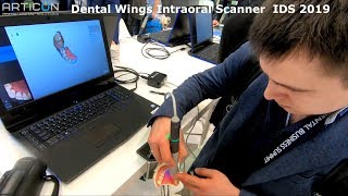 IDS 2019  Стенд Dental Wings Intraoral Scanner [upl. by Esyle]