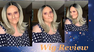 EASY CARE STYLEOUTRE LOIS WIG REVIEWSyntheticDR ASH BLONDEelevatestylescomLOVE THIS ONE [upl. by Fanning]