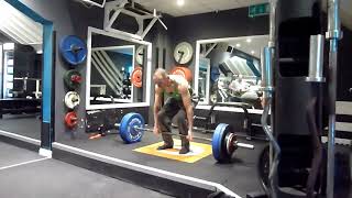 Felix McAlinden Deadlifting 135kg x 3 11th November 2024 [upl. by Narot]