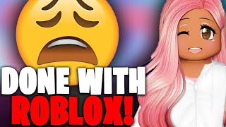 Phoeberry says she is DONE with Roblox after 2021 [upl. by Linzy792]