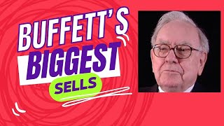 3 Stocks Buffett Just Sold [upl. by Thetisa]