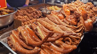 Most UNIQUE Street Food Tour of Bangka Night Market 12 stalls of Street Food  今晚迺夜市！艋舺夜市大合集台灣街頭美食 [upl. by Eitsirhc]