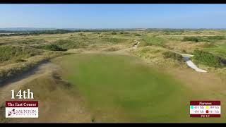 Saunton East Course Hole 14 [upl. by Aramoiz]