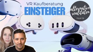 Alternative Realitäten  Folge 178  VR Kaufberatung für Einsteiger  Quest 3s vs Quest 3 vs Pico [upl. by Kcirded]