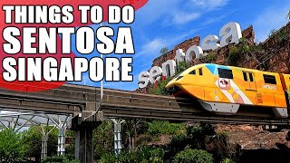 Tour Around Sentosa Island Singapore I Boss J TV [upl. by Ramberg]