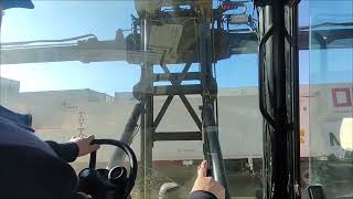 Timelapse Hyster 400EC operations field no music [upl. by Heyward61]