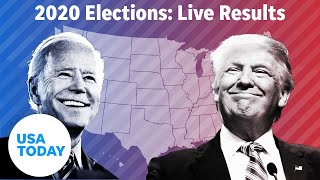 Election 2020 Results Swing states still being decided in race between Trump and Biden  USA TODAY [upl. by Sherie637]