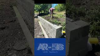 Home improvement Make a drainage for a retaining wall Part 2 13 [upl. by Arabela]