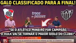 IMPRENSA DEBATE A CLASSIFICAÇÃO DO ATLÉTICO MINEIRO PARA A FINAL DA LIBERTADORES 2024 [upl. by Reggi]