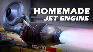 I Built a Homemade Electric Jet Engine from Scratch [upl. by Legra]