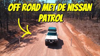 WE GAAN OFF ROAD IN AUSTRALIË MET ONZE NISSAN PATROL 258 [upl. by Akinek]