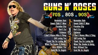 Guns N Roses greatest hits full albumslow rock best songs ever [upl. by Lowe]