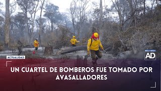 Un cuartel de bomberos fue tomado por avasalladores [upl. by Ynaoj]