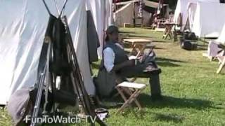 Camp Highlights Plymouth NC Living History Weekend [upl. by Eenattirb]